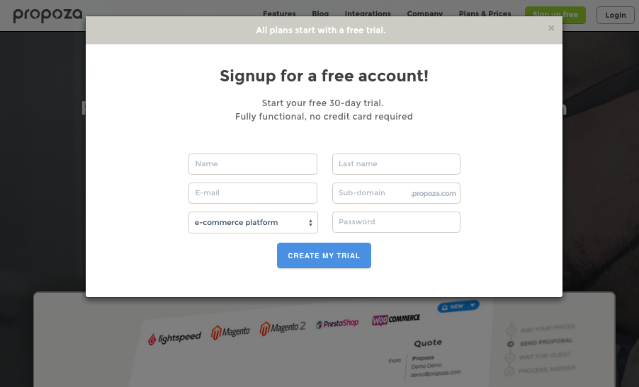 propoza-free-account